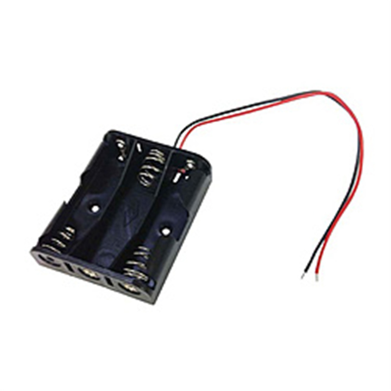 オーム電機 電池ｹｰｽ単3×3ﾘｰﾄﾞ線付   KIT-UM33 KITUM33 1個（ご注文単位1個）【直送品】