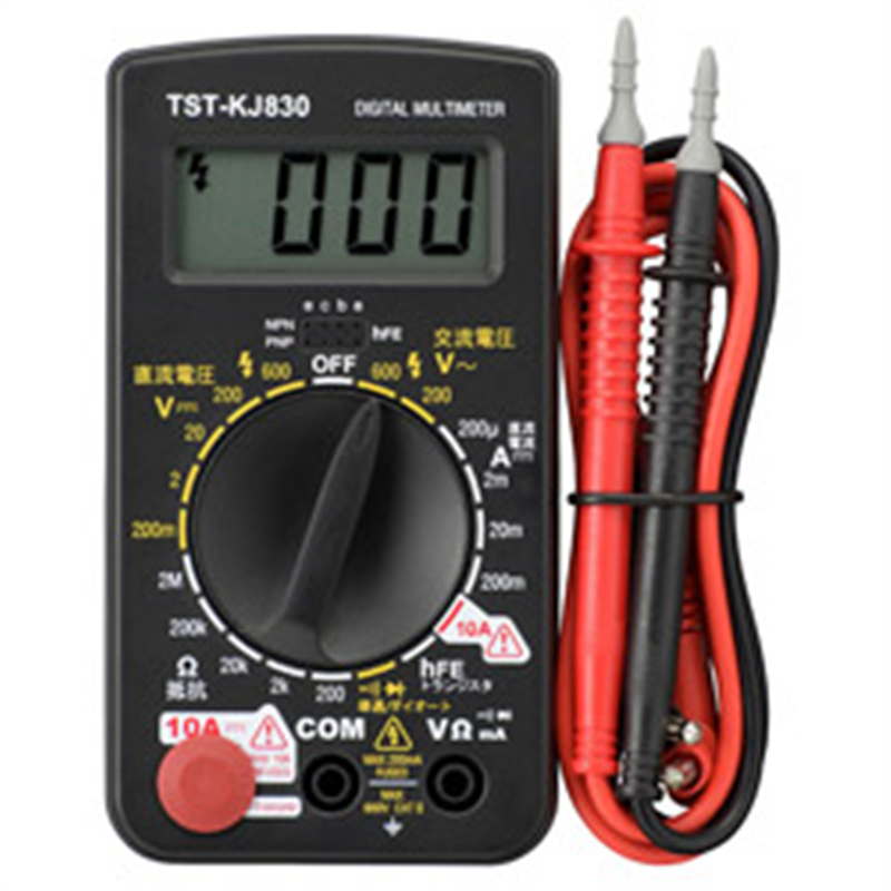 オーム電機 デジタルテスター   TST-KJ830 TSTKJ830 1個（ご注文単位1個）【直送品】
