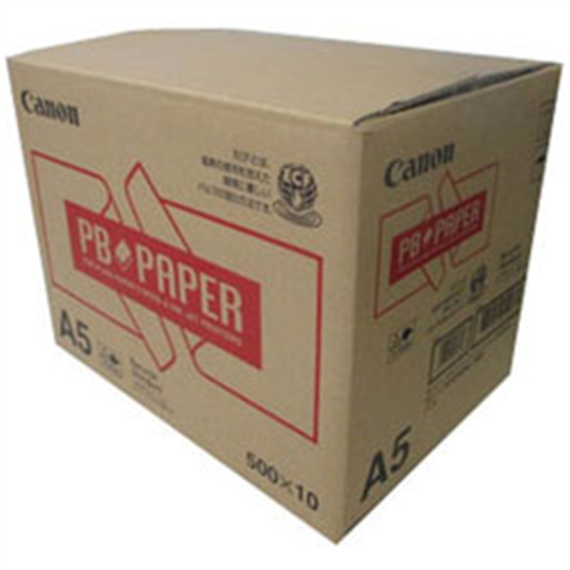 キヤノン PB PAPER（A5サイズ・500枚×10冊）　PBA5　5552A040 5552A040 PBA5 1個（ご注文単位1個）【直送品】