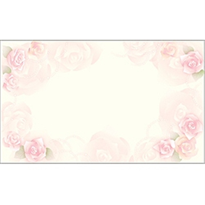 ササガワ 〔インクジェット〕 カード紙 (名刺サイズ×30枚) ロージー 16-1635  ロージー 16-1635 161635 1個（ご注文単位1個）【直送品】