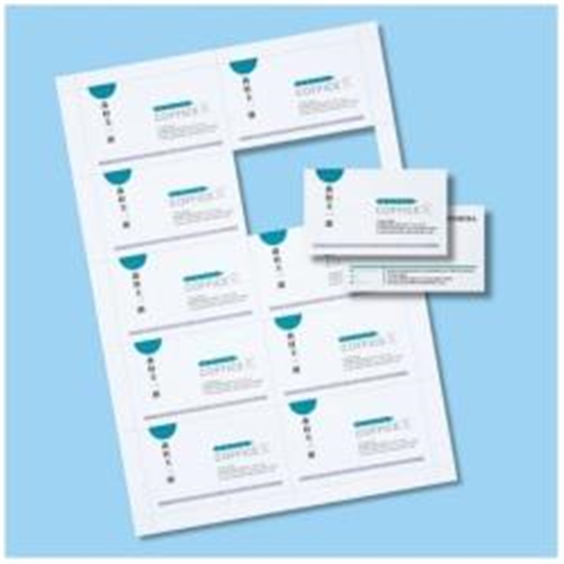 サンワサプライ マルチタイプ名刺カード（厚手・200カード分）［各種プリンタ /A4サイズ /20シート 10面］ JP-MCM07N JPMCM07N 1個（ご注文単位1個）【直送品】