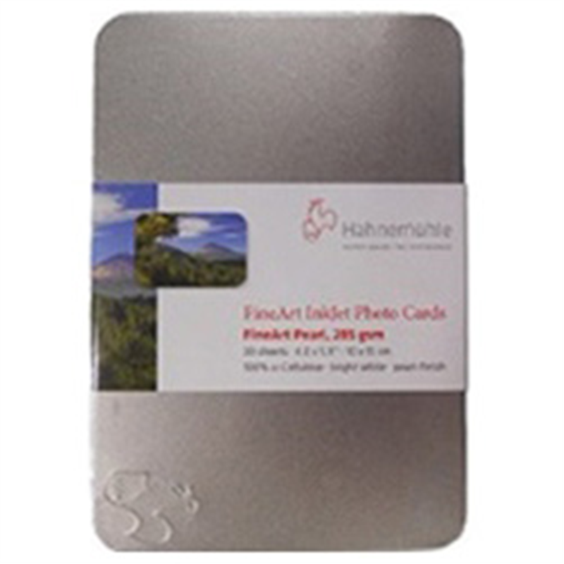 ハーネミューレ ハーネミューレ フォトカード ファインアート パール　Photo Card FineArt Pearl*　285gsm （10×15cm・30枚）　430516 FineArt Pearl（ファインアート パール）  430516 430516PHOTOCARDFINEA 1個（ご注文単位1個）【直送品】