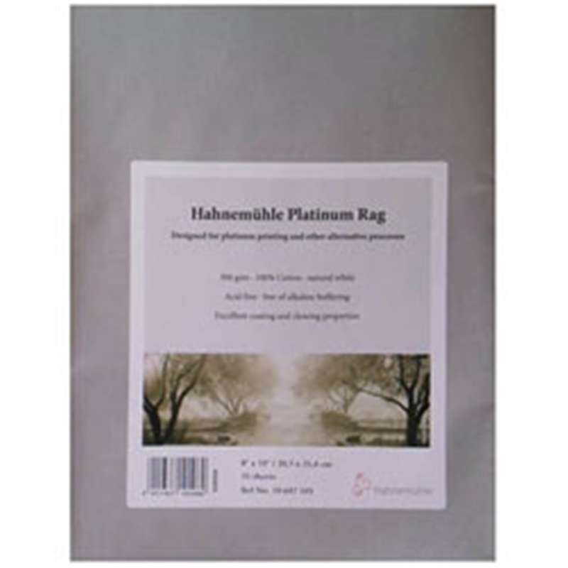 ハーネミューレ Platinum Rag 8”x10” 25 430698 Platinum Rag（プラチナムラグ） ナチュラルブライトホワイト 430698 430698ﾌﾟﾗﾁﾅﾗｸﾞ 1個（ご注文単位1個）【直送品】