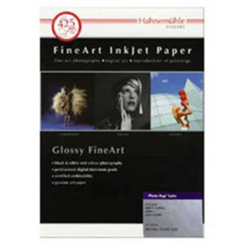 ハーネミューレ フォトラグ サテン 310g/m2 （A3+サイズ・25枚）　Photo Rag Satin　430333 Photo Rag Satin（フォトラグ サテン） ホワイト 430333 430333 1個（ご注文単位1個）【直送品】