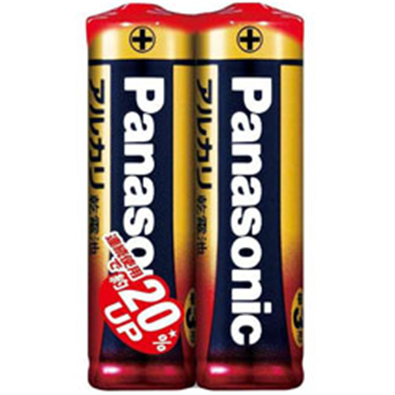 パナソニック 単3電池 LR6XJ/2S  ［2本 /アルカリ］ LR6XJ2S 1個（ご注文単位1個）【直送品】