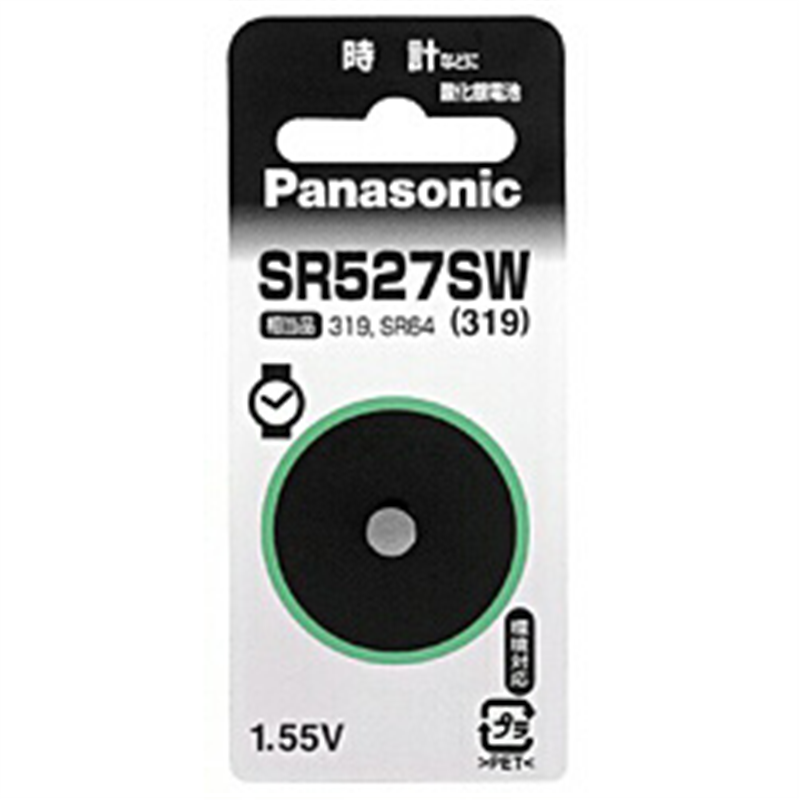 パナソニック ボタン型電池 SR527SW  ［1本 /酸化銀］ SR527SW 1個（ご注文単位1個）【直送品】