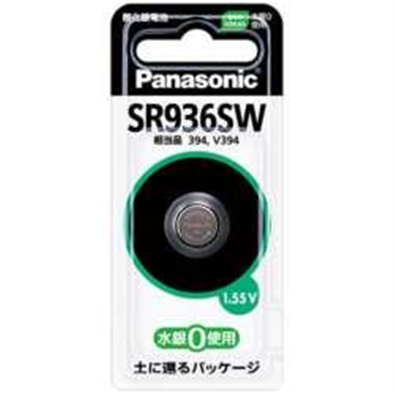 パナソニック ボタン型電池 SR-936SW  ［1本 /酸化銀］ SR936SW 1個（ご注文単位1個）【直送品】