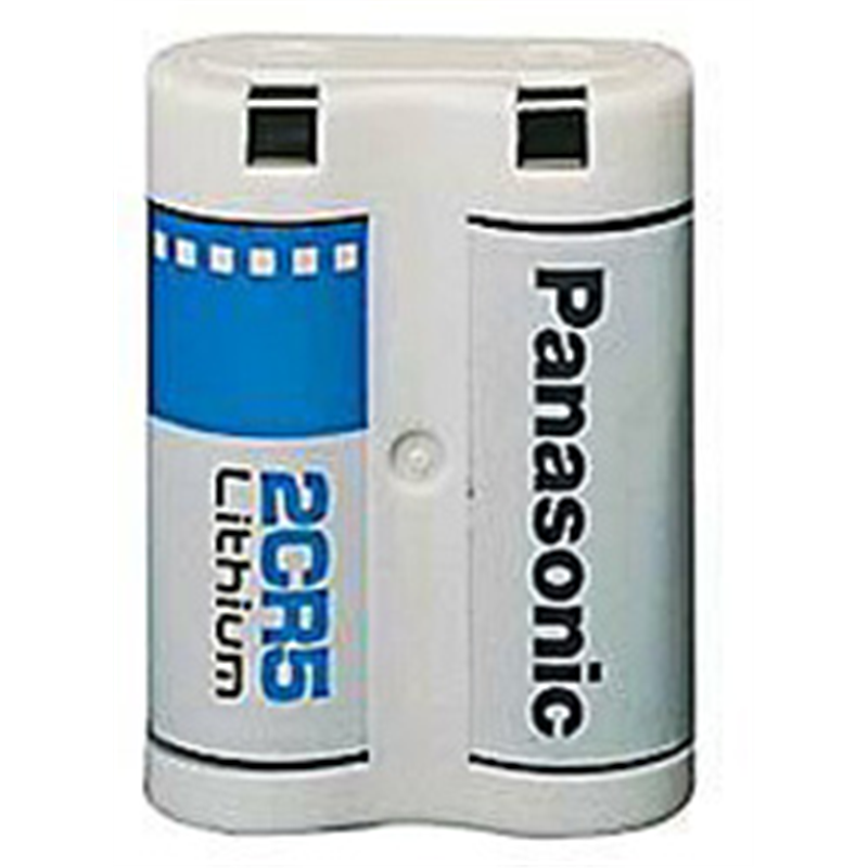 パナソニック カメラ用リチウム電池   2CR-5W ［1本］ 2CR5W 1個（ご注文単位1個）【直送品】