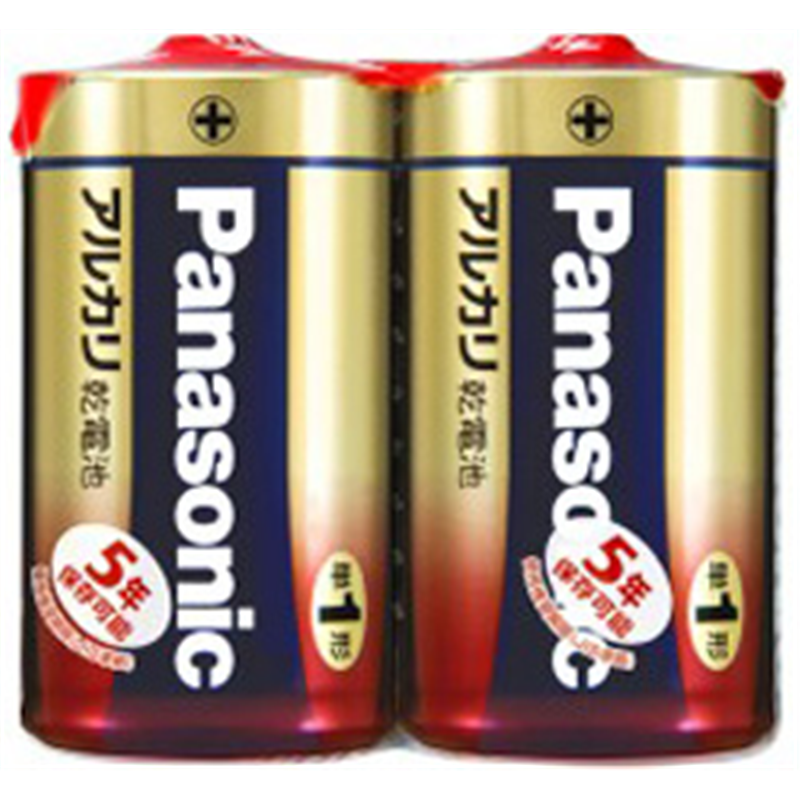 パナソニック 単1電池 LR20XJ/2SE  ［2本 /アルカリ］ LR20XJ2SE 1個（ご注文単位1個）【直送品】