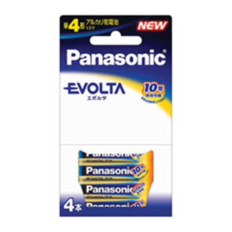 パナソニック 単4電池 LR03EJ/4B  ［4本 /アルカリ］ LR03EJ4B 1個（ご注文単位1個）【直送品】