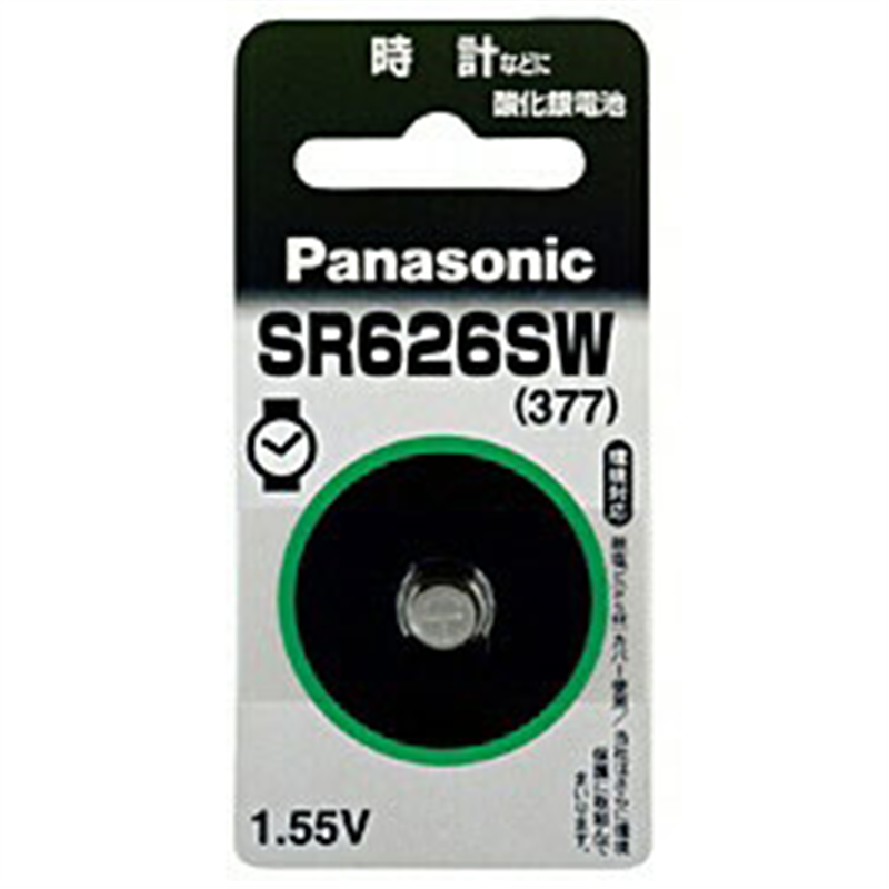 パナソニック ボタン型電池 SR626SW  ［1本 /酸化銀］ SR626SW 1個（ご注文単位1個）【直送品】