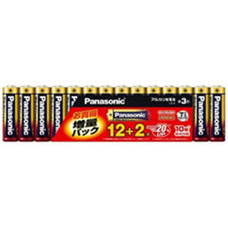 パナソニック 単3電池 LR6XJSP/14S  ［14本 /アルカリ］ LR6XJSP14S 1個（ご注文単位1個）【直送品】