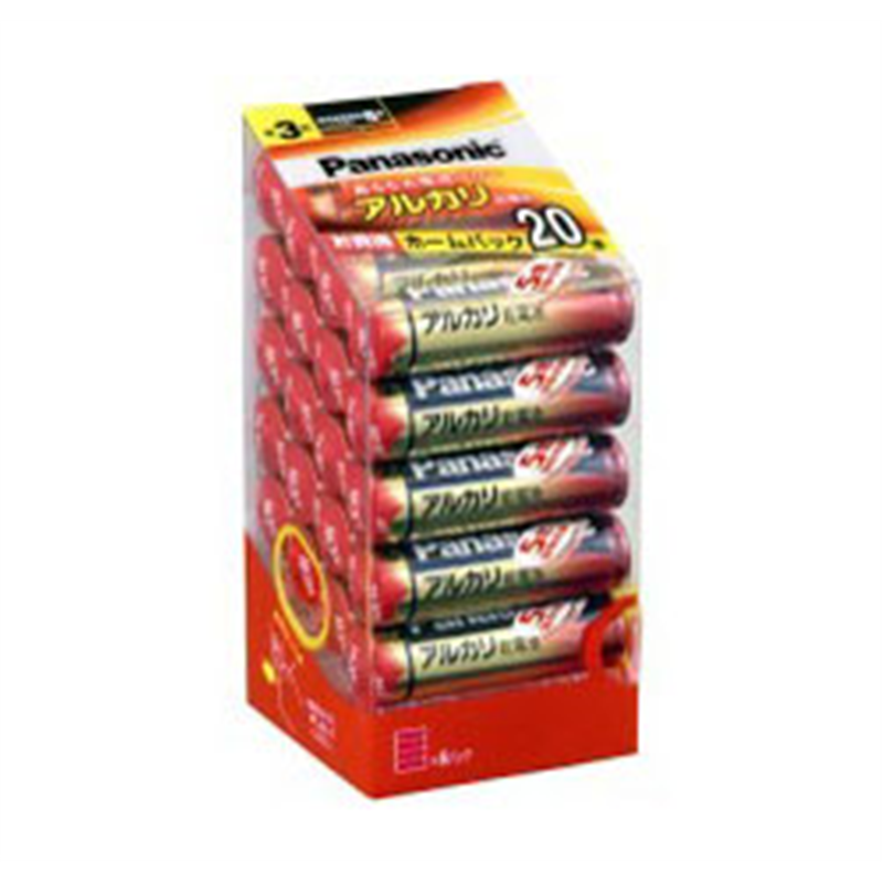 パナソニック 単3電池 LR6XJ/20SH  ［20本 /アルカリ］ LR6XJ20SH 1個（ご注文単位1個）【直送品】