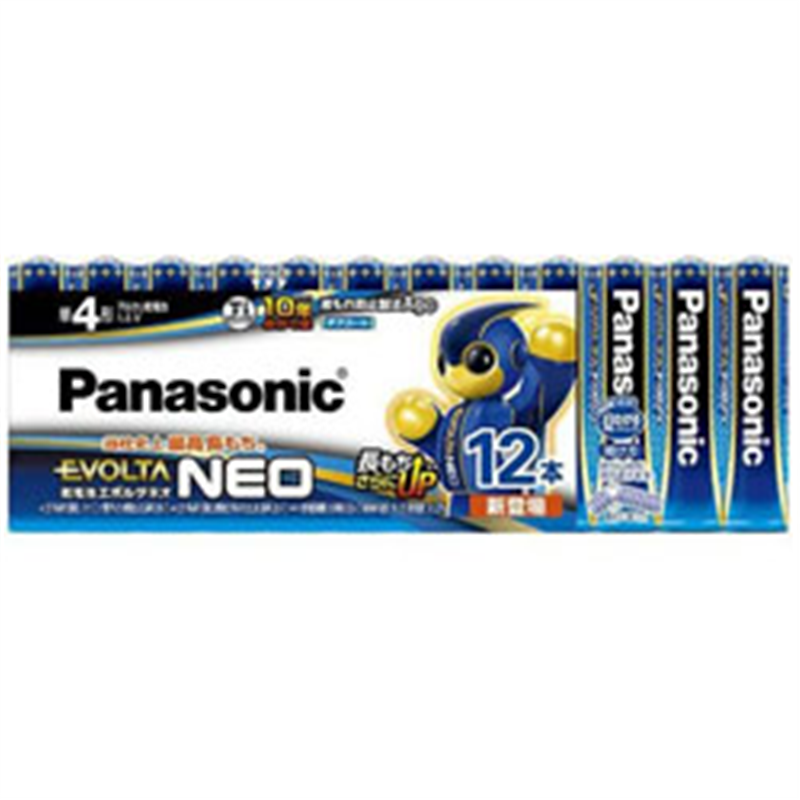 パナソニック 単4電池 LR03NJ/12SW  ［12本 /アルカリ］ LR03NJ12SW 1個（ご注文単位1個）【直送品】