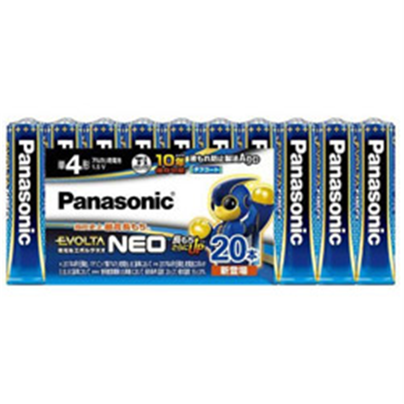 パナソニック 単4電池 LR03NJ/20SW  ［20本 /アルカリ］ LR03NJ20SW 1個（ご注文単位1個）【直送品】