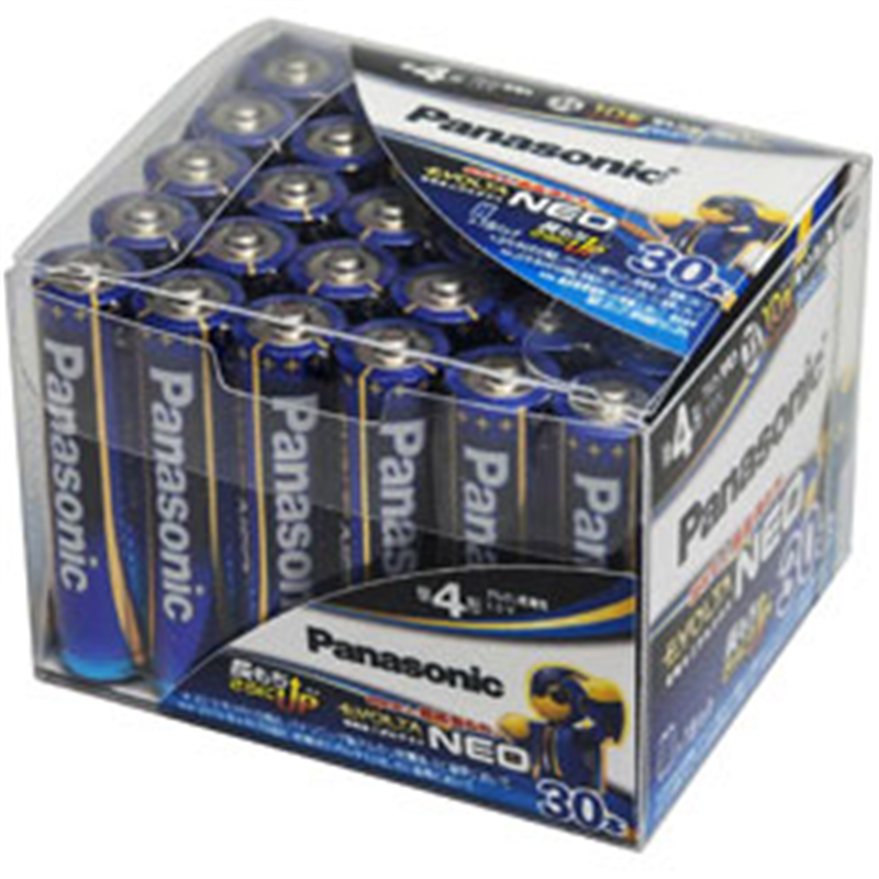 パナソニック エボルタNEO 単4形 30本パック   LR03NJ/30SH LR03NJ30SH 1個（ご注文単位1個）【直送品】