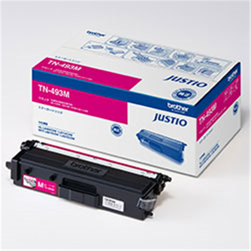ブラザー 【ブラザー純正】トナーカートリッジマゼンタ(大容量)　TN-493M　対応型番：HL-L9310CDW、HL-L8360CDW、MFC-L9570CDW、MFC-L8610CDW　他 トナーカートリッジ マゼンタ TN-493M TN493M 1個（ご注文単位1個）【直送品】