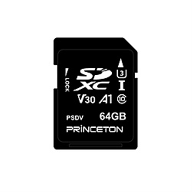 プリンストン SDXCカード ビデオ録画用   RPSDV-64G ［Class10 /64GB］ RPSDV64G 1個（ご注文単位1個）【直送品】