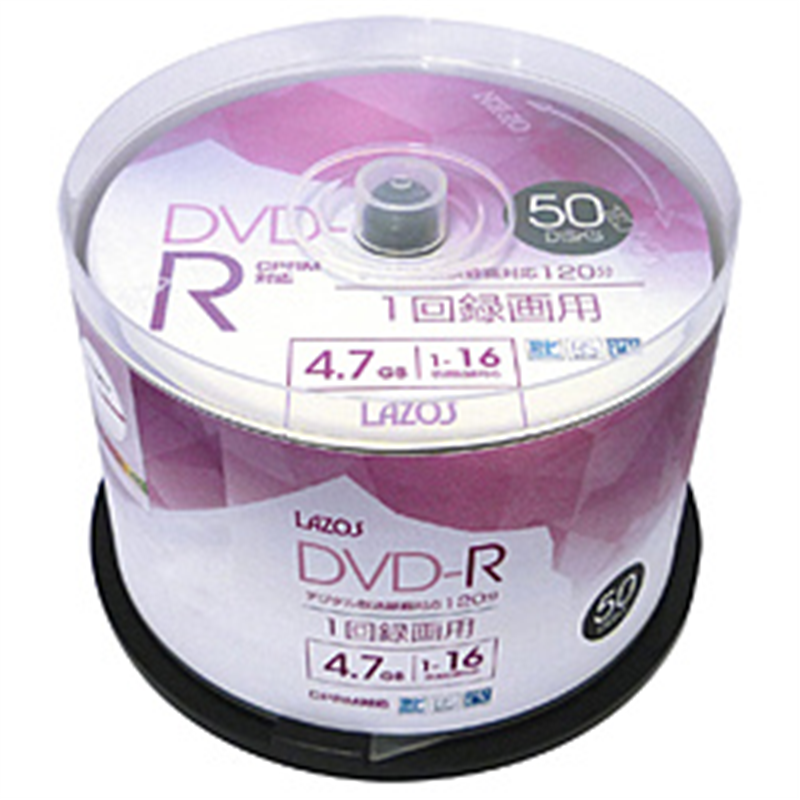 リーダーメディアテクノ 録画用DVD-R LCP50P 1個(ご注文単位1個)【直送品】