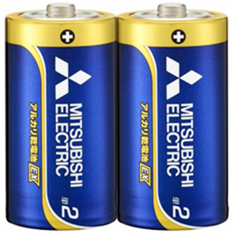 三菱電機 単2電池 LR14EXD/2S  ［2本 /アルカリ］ LR14EXD2S 1個（ご注文単位1個）【直送品】