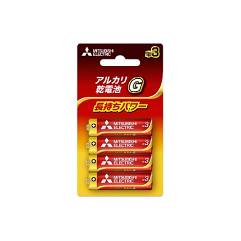 三菱電機 単3電池 LR6GD/4BP  ［4本 /アルカリ］ LR6GD4BP 1個（ご注文単位1個）【直送品】
