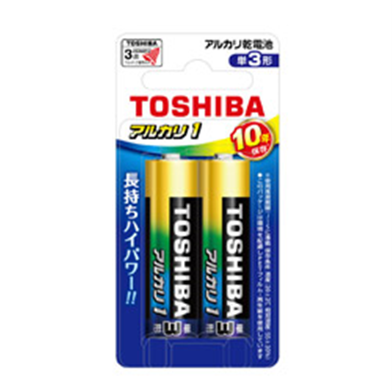 東芝 単3電池 LR6AN 2BP  ［2本 /アルカリ］ LR6AN2BP 1個（ご注文単位1個）【直送品】