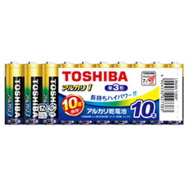 東芝 単3電池 LR6AN 10MP  ［10本 /アルカリ］ LR6AN10MP 1個（ご注文単位1個）【直送品】