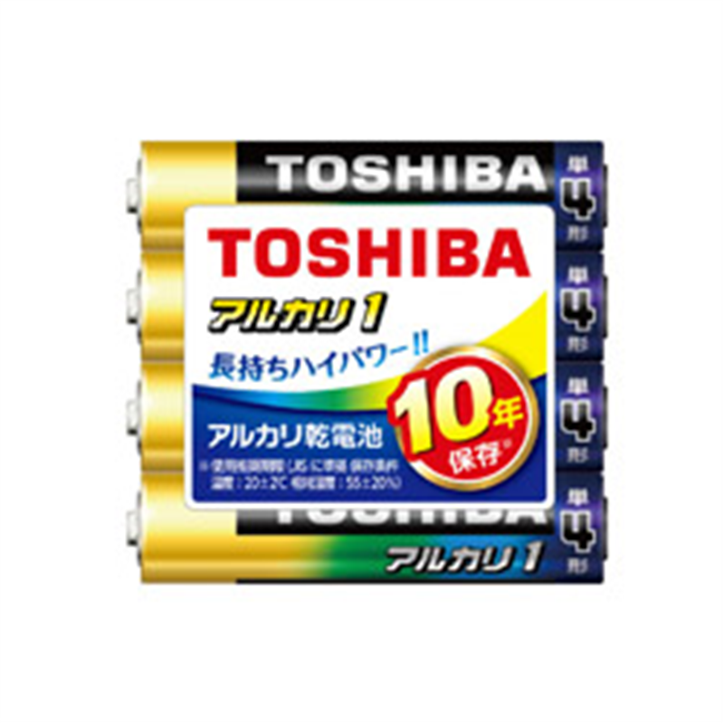 東芝 単4電池 LR03AN 4KP  ［4本 /アルカリ］ LR03AN4KP 1個（ご注文単位1個）【直送品】