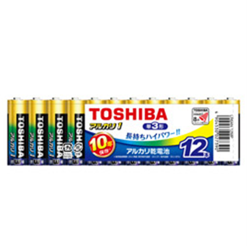 東芝 単3電池 LR6AN 12MP  ［12本 /アルカリ］ LR6AN12MP 1個（ご注文単位1個）【直送品】