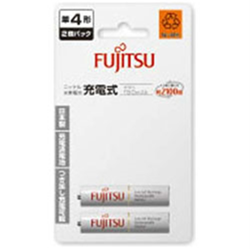 富士通 単4形 充電池 HR-4UTC 2B  ［2本］ HR4UTC2B 1個（ご注文単位1個）【直送品】