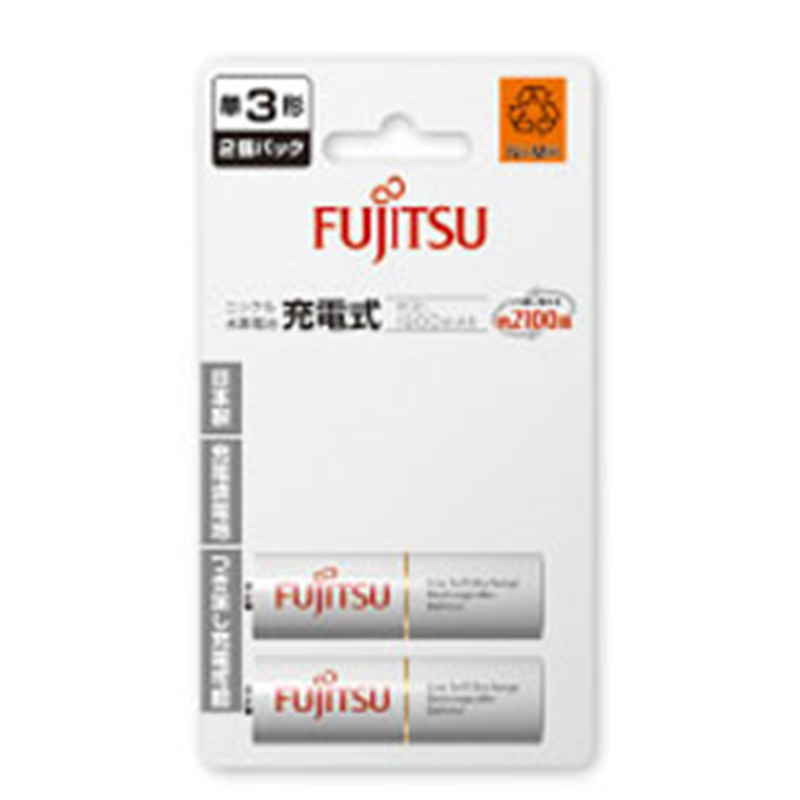 富士通 単3形 充電池 HR-3UTC 2B  ［2本］ HR3UTC2B 1個（ご注文単位1個）【直送品】
