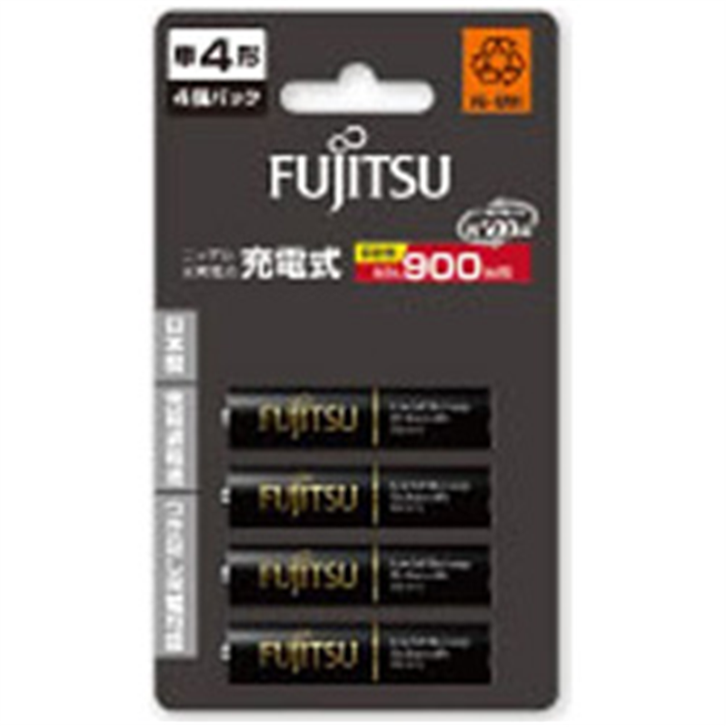 富士通 単4形 充電池 HR-4UTHC 4B  ［4本］ HR4UTHC4B 1個（ご注文単位1個）【直送品】