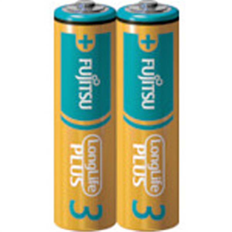 富士通 富士通アルカリ乾電池単3LongLifePlus2個パック   LR6LP2S ［2本 /アルカリ］ LR6LP2S 1個（ご注文単位1個）【直送品】