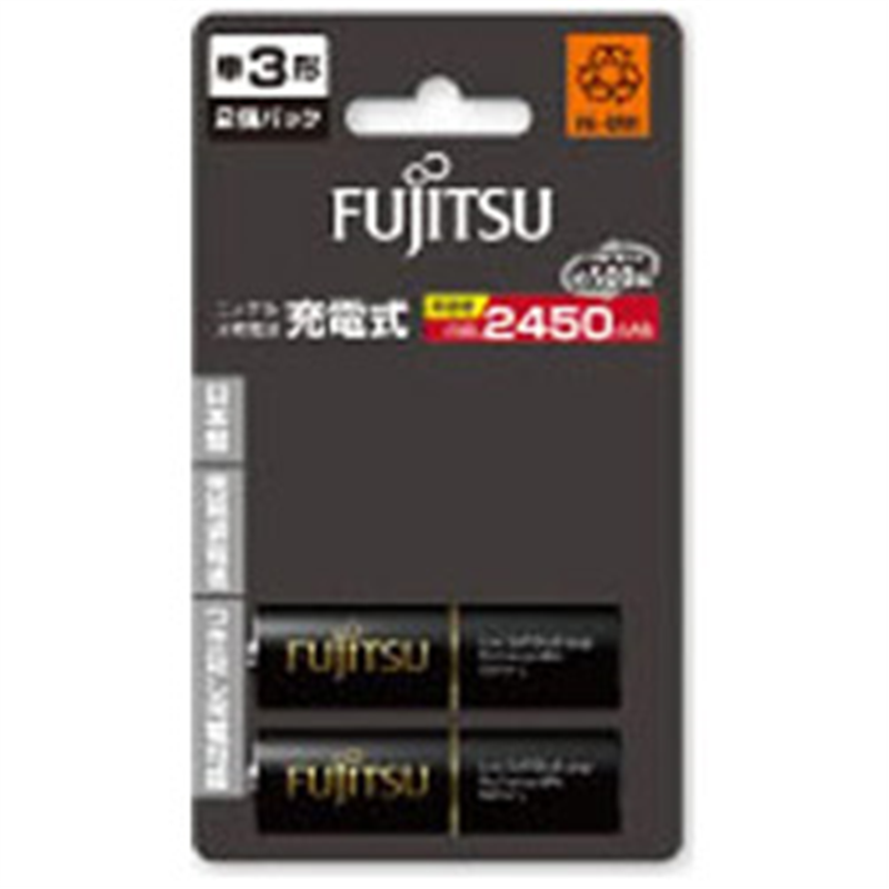 富士通 単3形 充電池 HR-3UTHC 2B  ［2本］ HR3UTHC2B 1個（ご注文単位1個）【直送品】