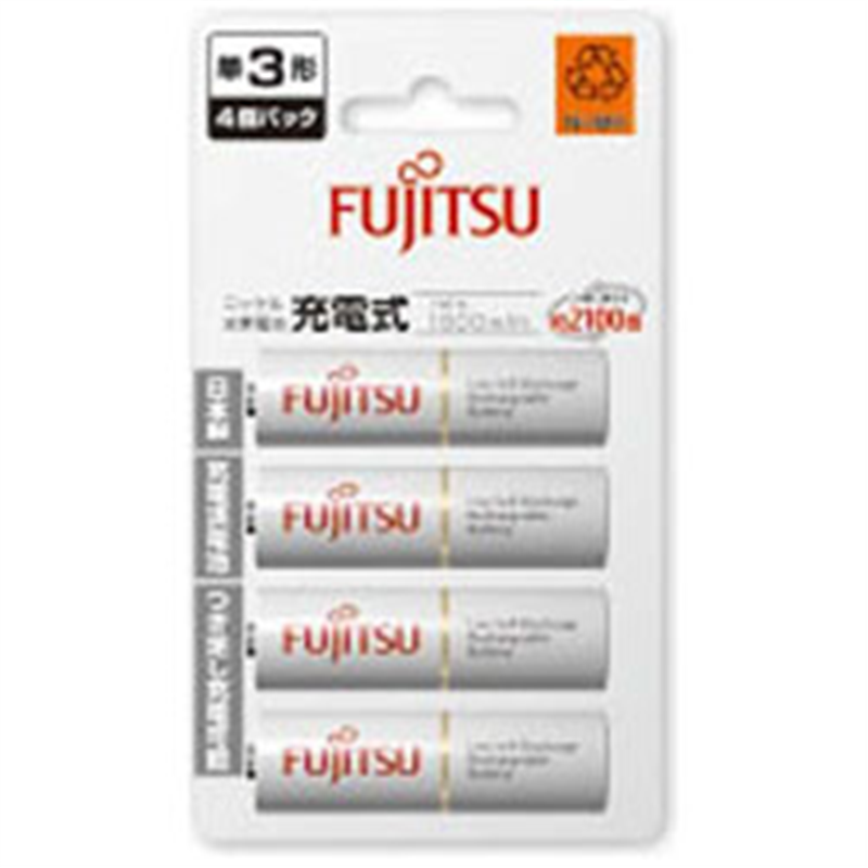 富士通 単3形 充電池 HR-3UTC 4B  ［4本］ HR3UTC4B 1個（ご注文単位1個）【直送品】