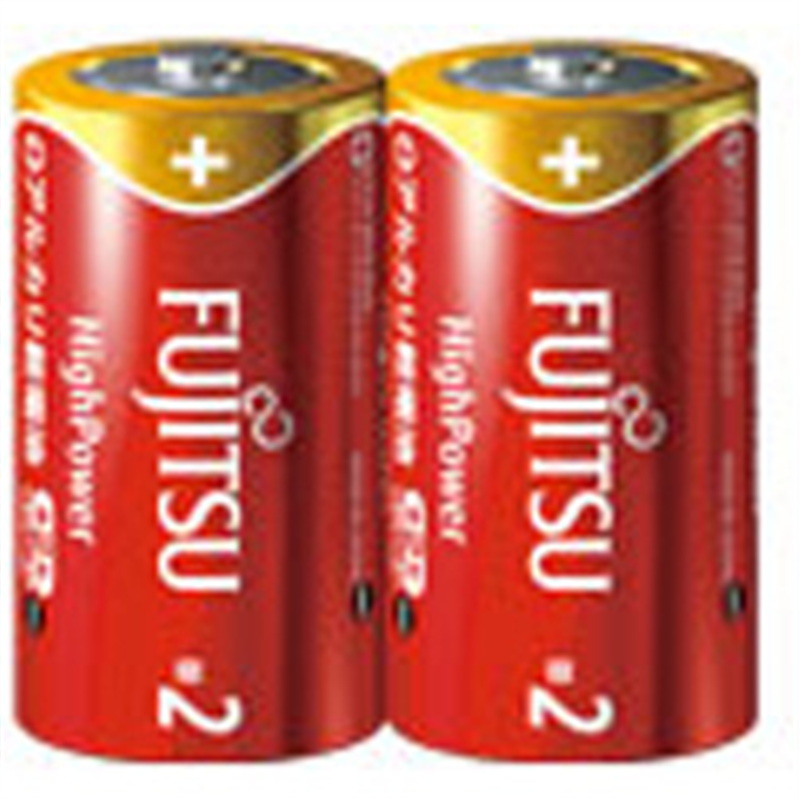 富士通 単2電池 LR14FH-2S  ［2本 /アルカリ］ LR14FH2S 1個（ご注文単位1個）【直送品】