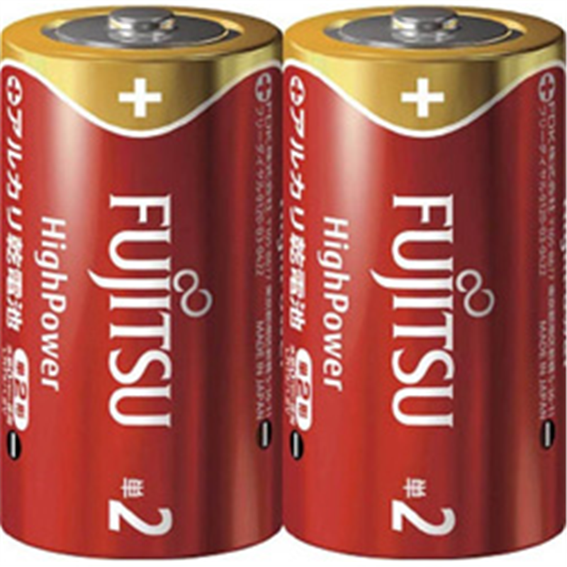 富士通 単1電池 LR20FH-2S  ［2本 /アルカリ］ LR20FH2S 1個（ご注文単位1個）【直送品】