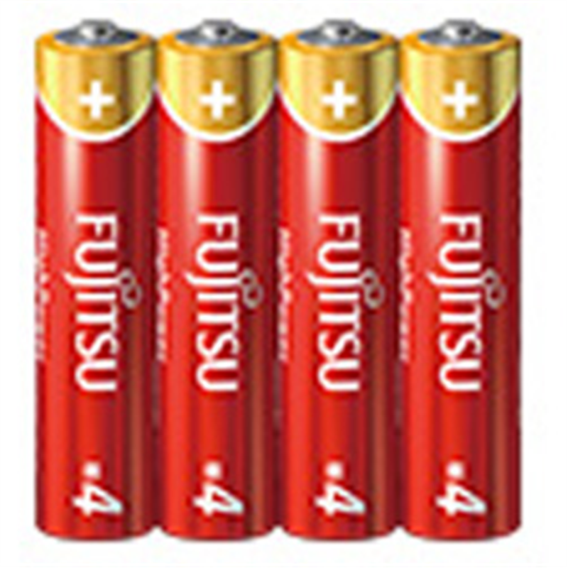 富士通 単4電池 LR03FH-4S  ［4本 /アルカリ］ LR03FH4S 1個（ご注文単位1個）【直送品】