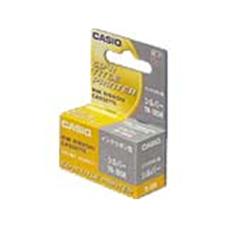 カシオ 【純正】 インクリボンカセット （シルバー）　TR-18SR TR18SR 1個（ご注文単位1個）【直送品】