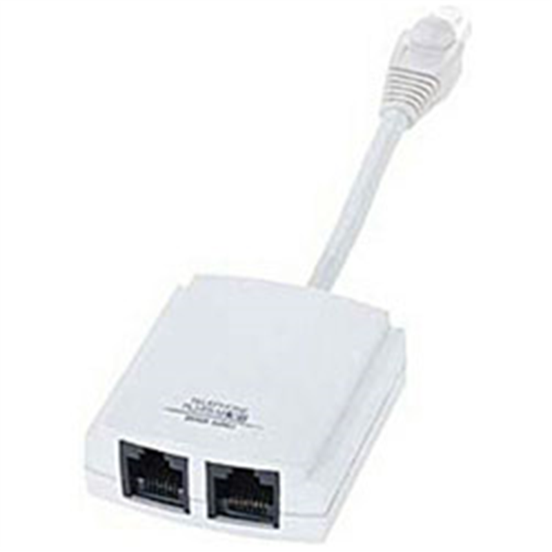 サンワサプライ RJ45分配器 TEL-RJ45Y TELRJ45Y 1個(ご注文単位1個)【直送品】