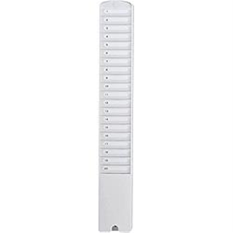 アマノ ID・ICカード専用バッチラック20(20枚差し) BATCH20S 1個(ご注文単位1個)【直送品】