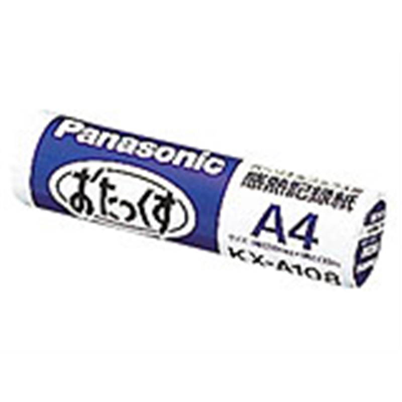 パナソニック FAX用感熱ロール紙（A4・1インチ・30m）　KX-A108 KXA108 1個（ご注文単位1個）【直送品】