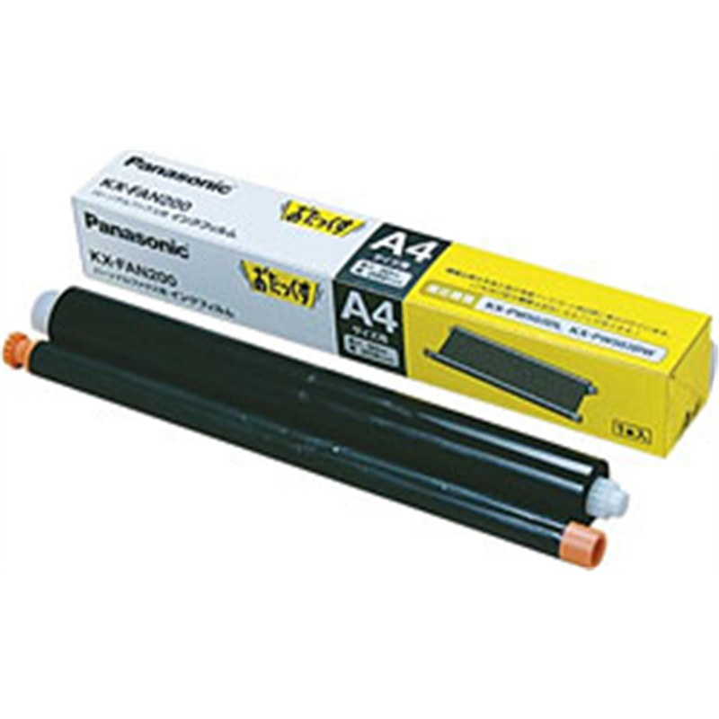 パナソニック 普通紙FAX用インクフィルム KX-FAN200(30m×1本入り) KXFAN200 1個(ご注文単位1個)【直送品】