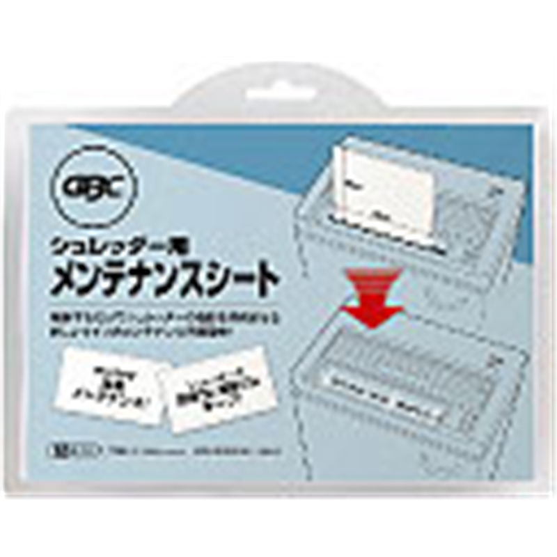 アコ・ブランズ・ジャパン シュレッダー用メンテナンスシート （12/パック） OP12S OP12S 1個（ご注文単位1個）【直送品】