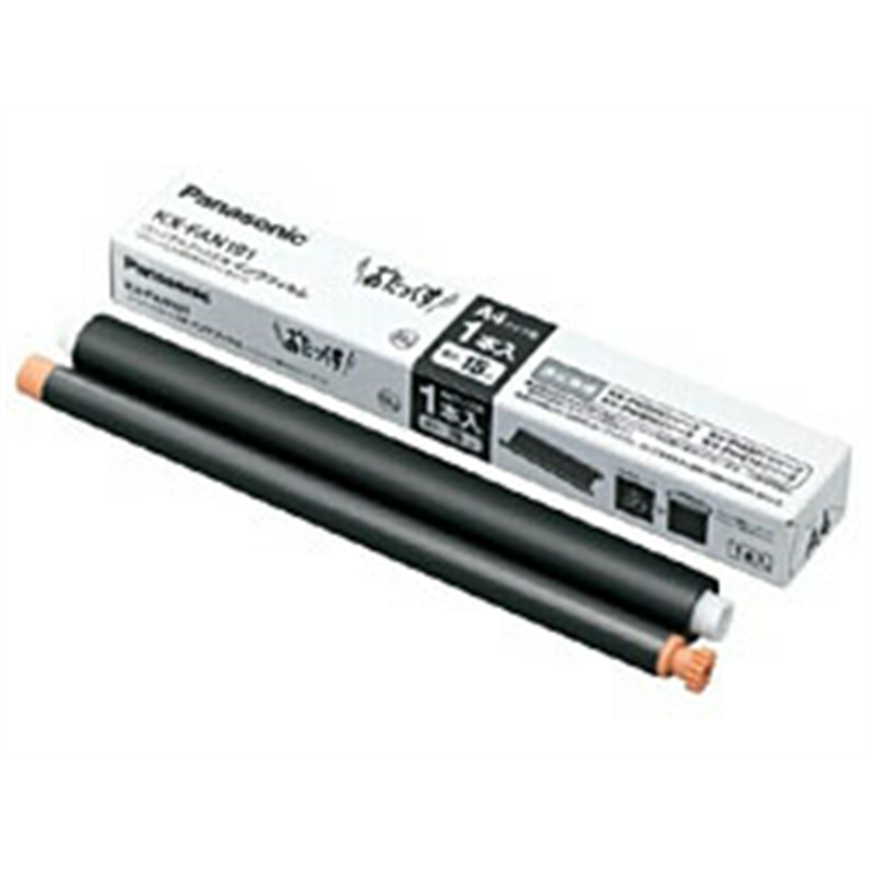 パナソニック 普通紙FAX用インクフィルム KX-FAN191(15m×1本入り) KXFAN191 1個(ご注文単位1個)【直送品】