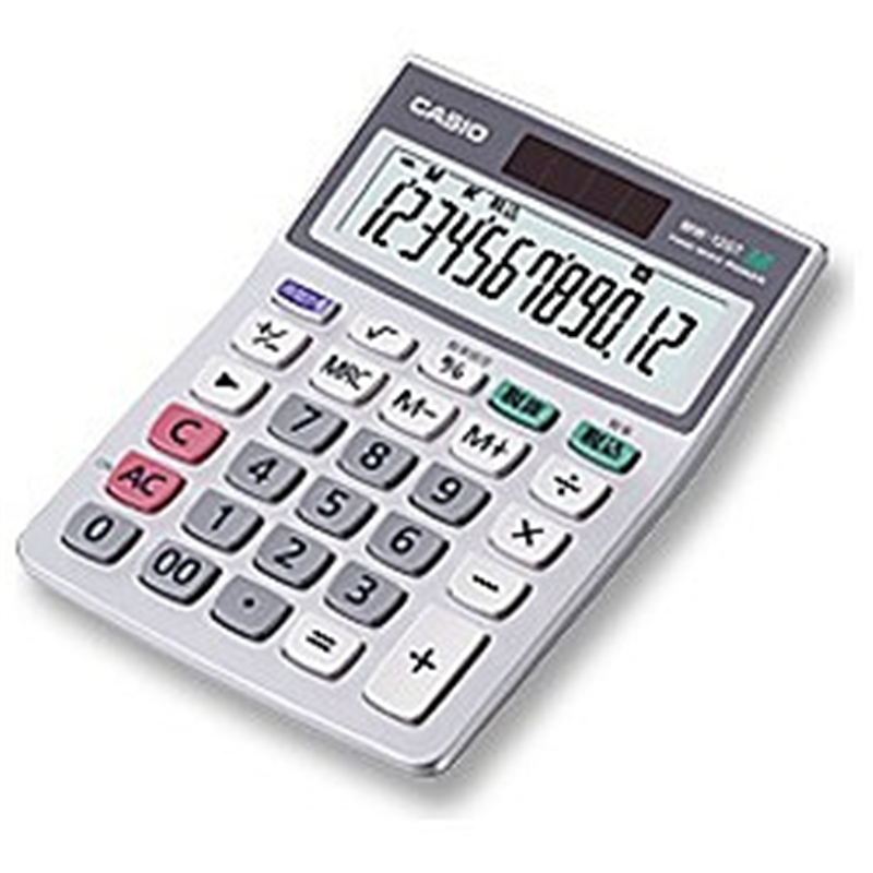 カシオ 電卓   MW-12GT-N ［12桁 /W税率非対応］ MW12GTN 1個（ご注文単位1個）【直送品】