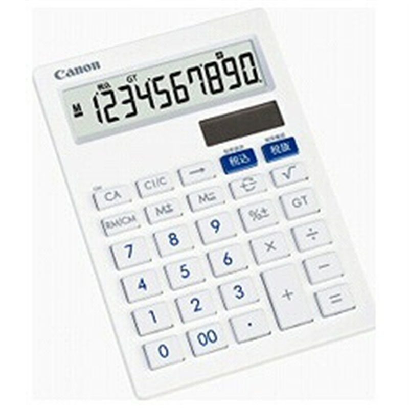 キヤノン 卓上電卓   LS-101T SOB ［10桁 /W税率非対応］ LS101TSOB 1個（ご注文単位1個）【直送品】