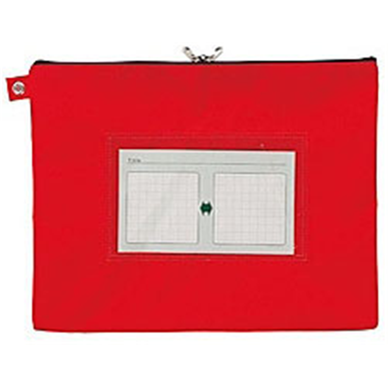 サクラクレパス [ケース] ノータム・鍵対応メールバッグレベルB　マチナシB4 赤（サイズ：340×440×15mm） UNMB01-B4#19 UNMB01B4#19 1個（ご注文単位1個）【直送品】