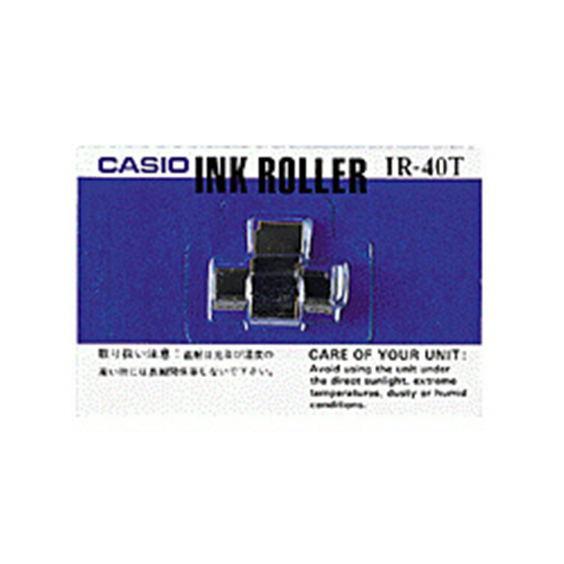 カシオ レジスタ・プリンタ電卓用インクローラー　IR-40T IR40T 1個（ご注文単位1個）【直送品】