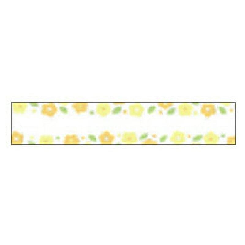 カシオ おなまえテープ 花柄テープ NAME LAND（ネームランド）  XR-12E1 ［黒文字 /12mm幅］ XR12E1 1個（ご注文単位1個）【直送品】